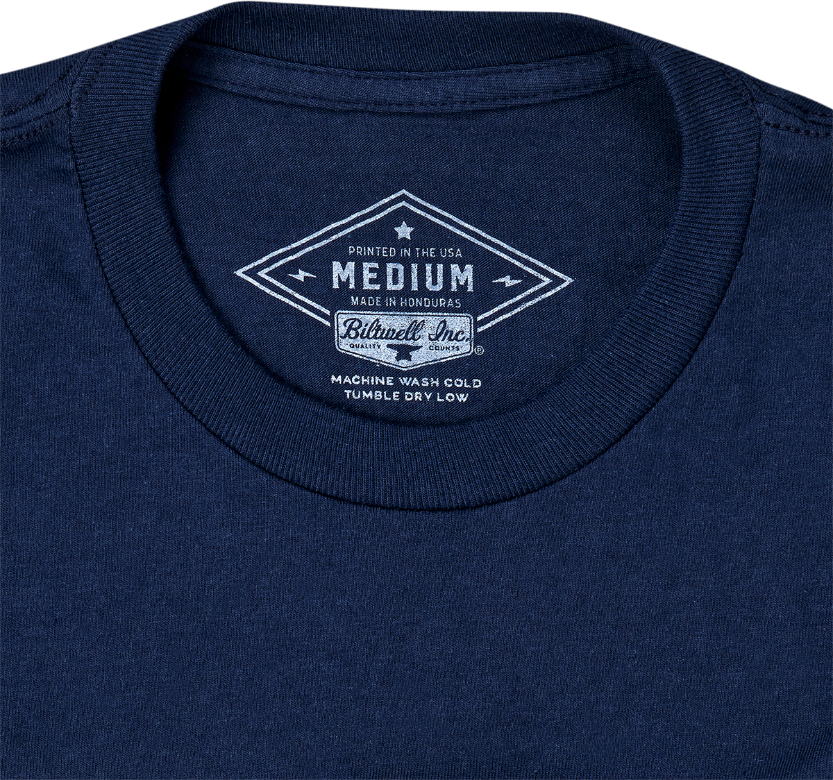 CAMISETA BILTWELL SCRIPT AZUL MARINO