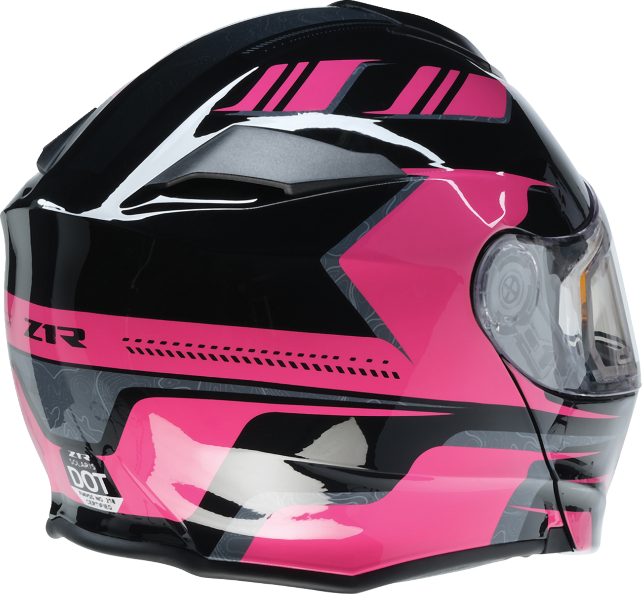 CASCO MODULAR Z1R SOLARIS 2.0 FIRST TRACKS NEGRO/ROSADO