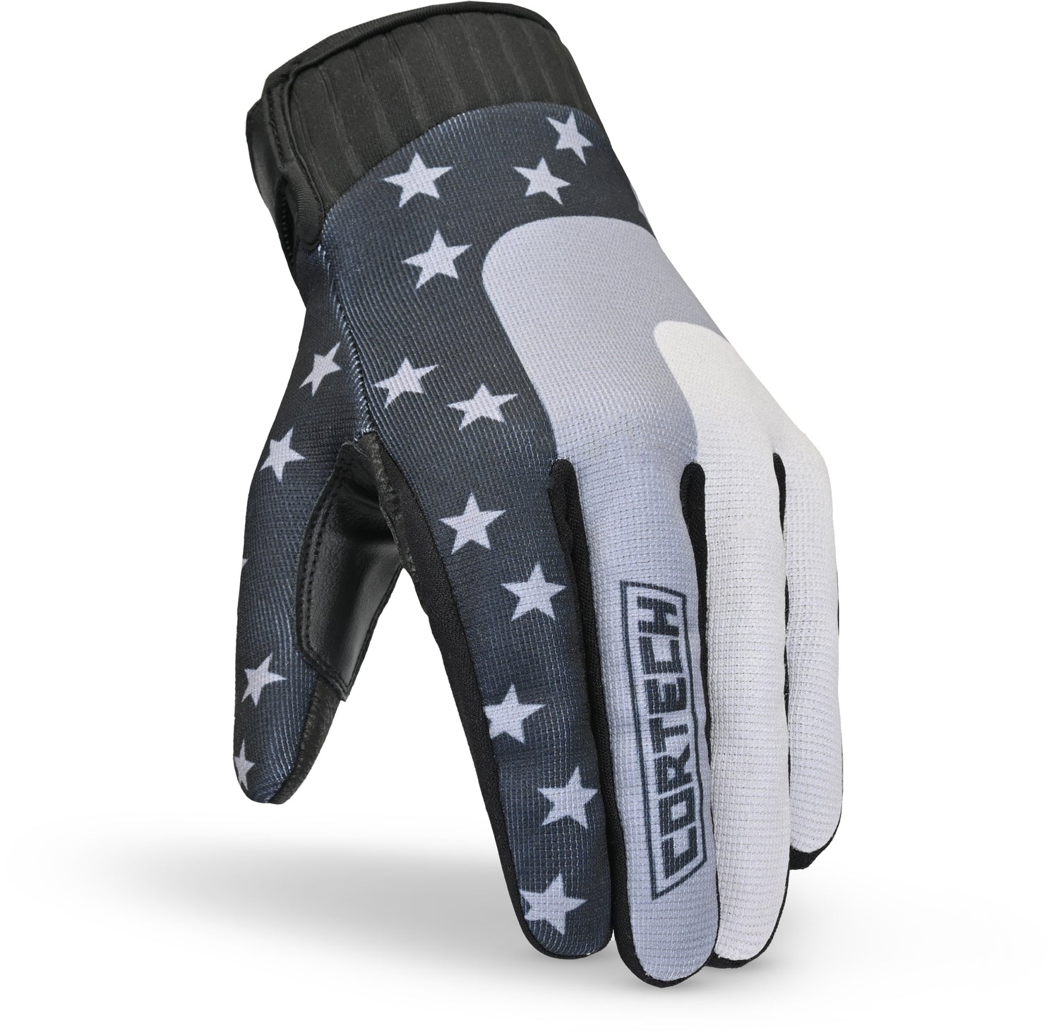 GUANTES CORTECH STANDARD ISSUE FLAG NEGRO/GRIS