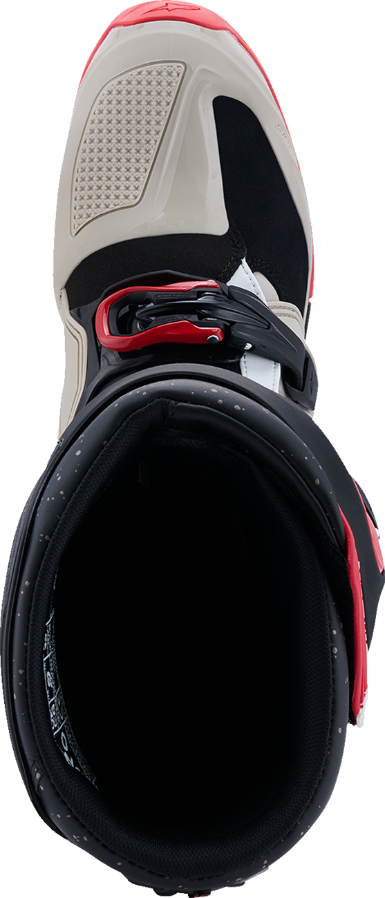 BOTAS ALPINESTARS TECH 7 ENDURO NEGRO/GRIS CLARO/ROJO BRILLANTE