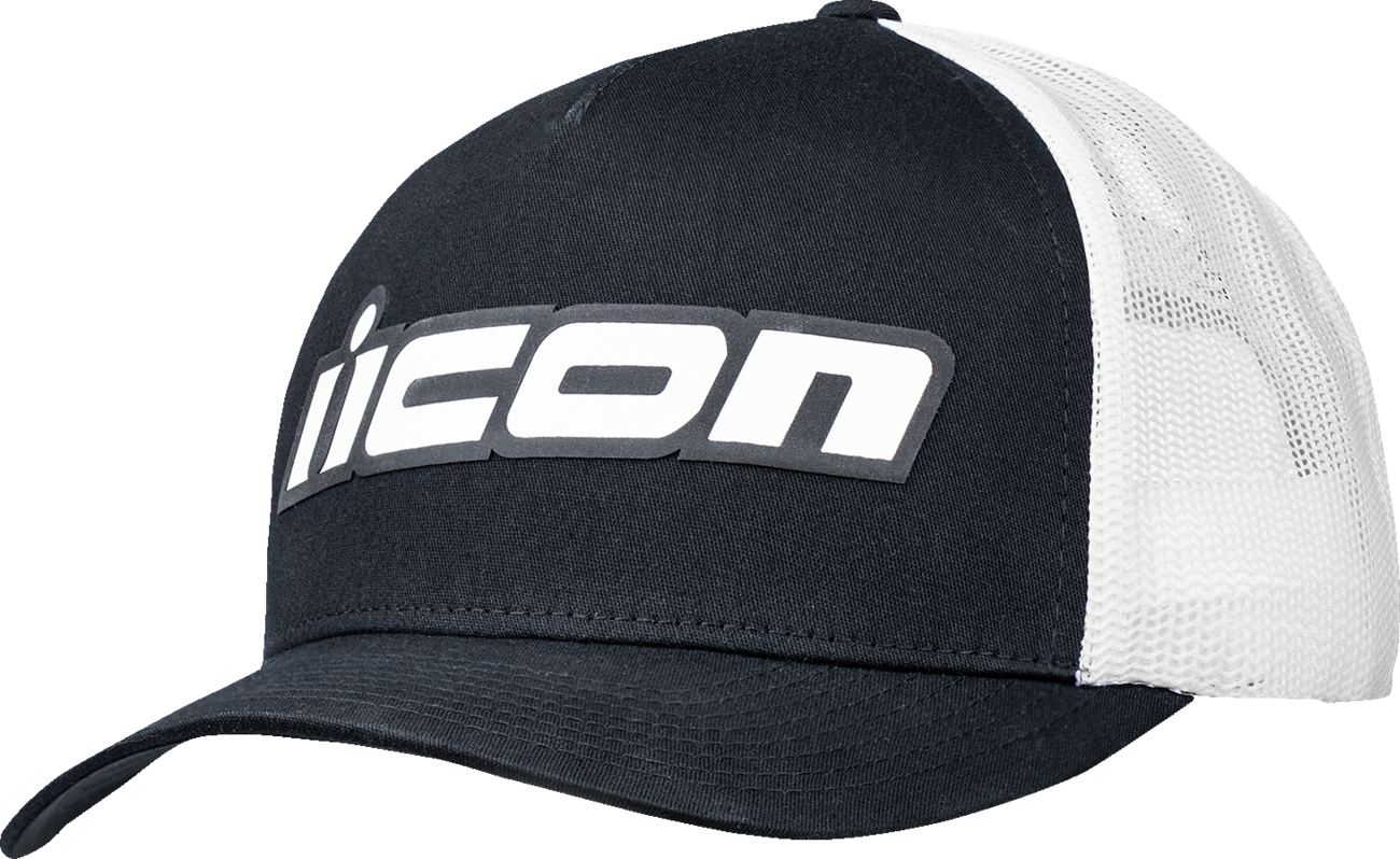 GORRA ICON SLANT NEGRA