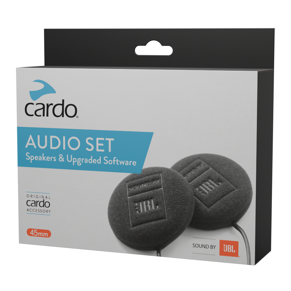 Kit de Audio de 45mm con Sonido JBL para Intercomunicadores Cardo Premium