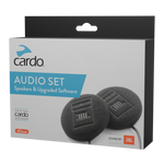 Kit Audio Premium 45mm Cardo con Sonido JBL para Motocicletas