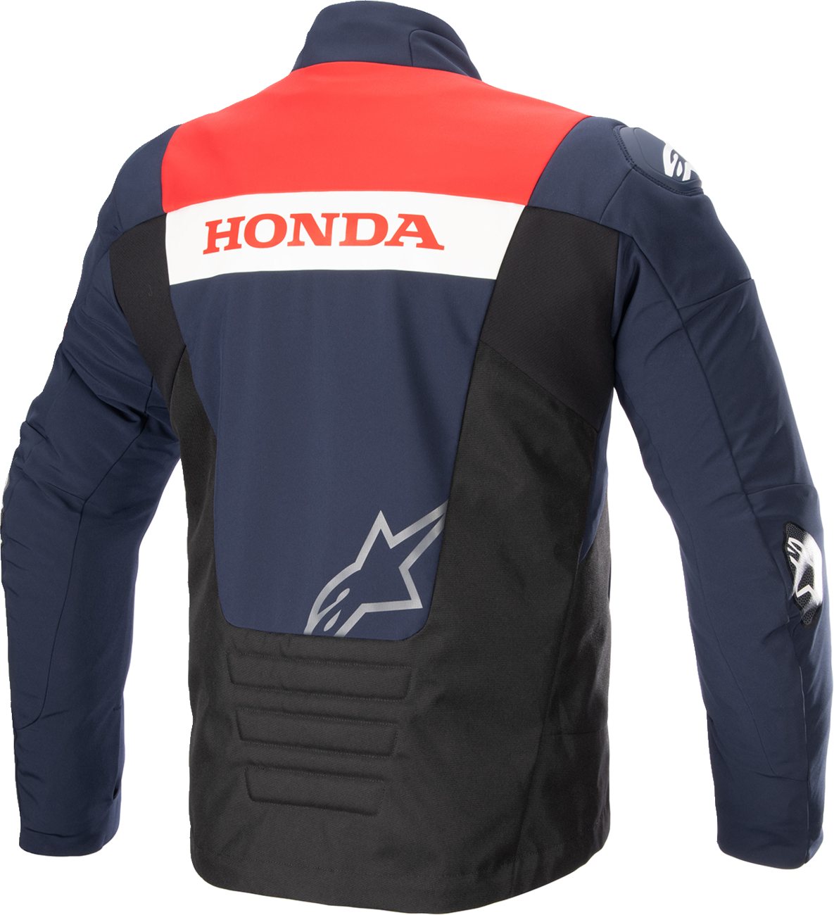 CHAQUETA IMPERMEABLE ALPINESTARS HONDA SMX AZUL NEGRO ROJO