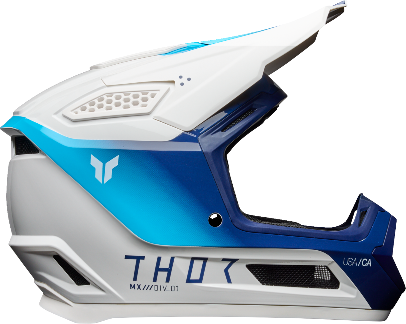 CASCO INTEGRAL THOR FLEET STORM BLANCO/AZUL