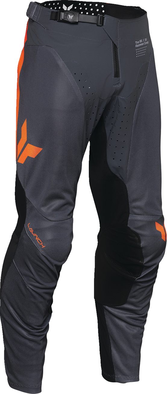 PANTALONES THOR LAUNCHMODE AIR RAID NEGRO CARBÓN