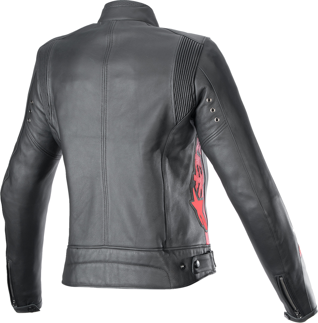 CHAQUETA ALPINESTARS STELLA DYNO CUERO ROJO/NEGRO PARA DAMA