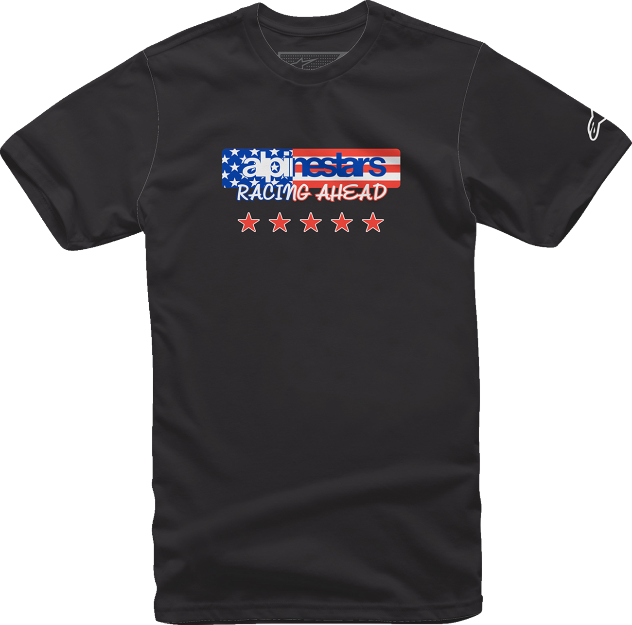 CAMISETA ALPINESTARS USA AGAIN NEGRO