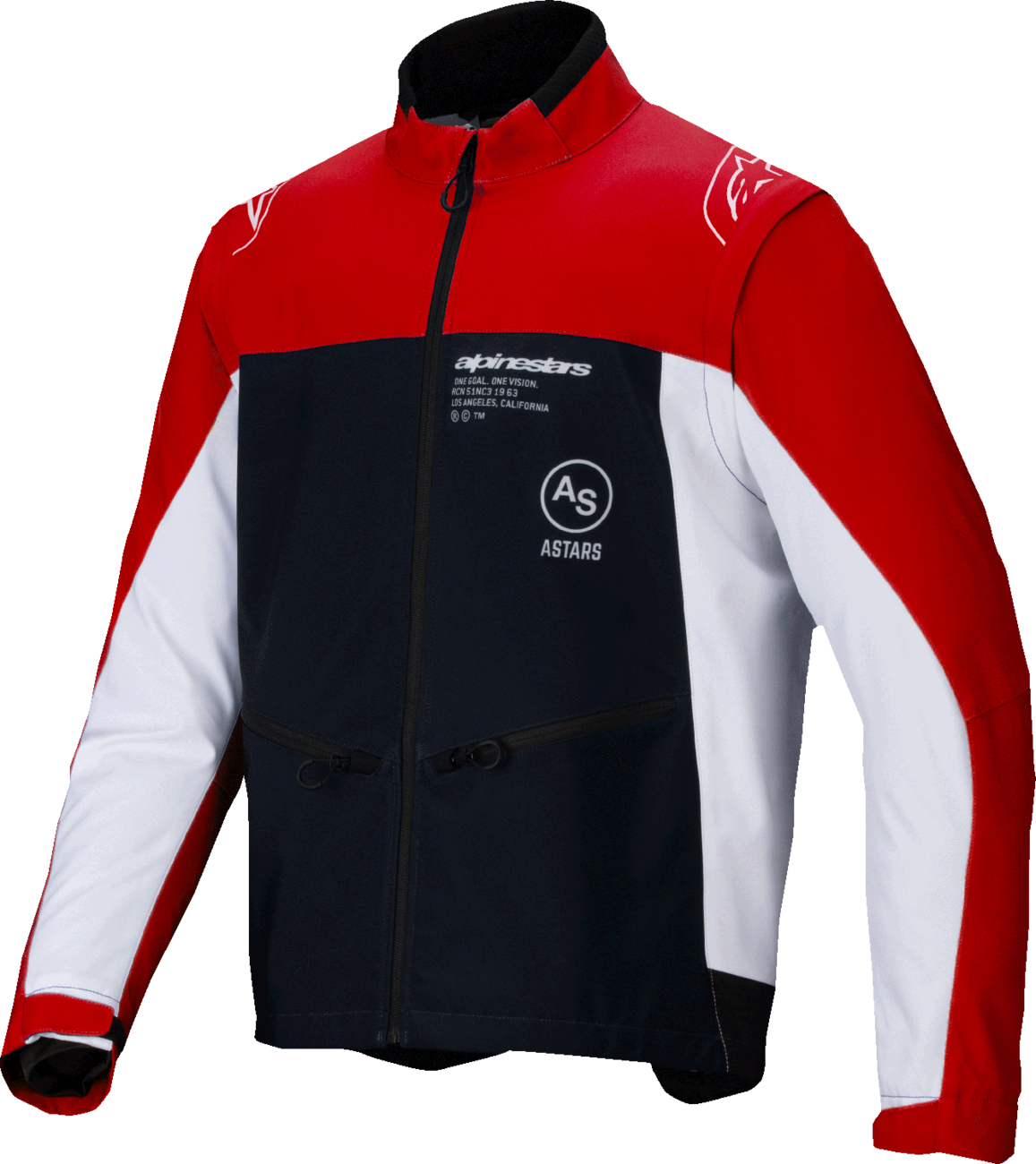 CHAQUETA ALPINESTARS LITE-DURA NEGRO/ROJO/BLANCO