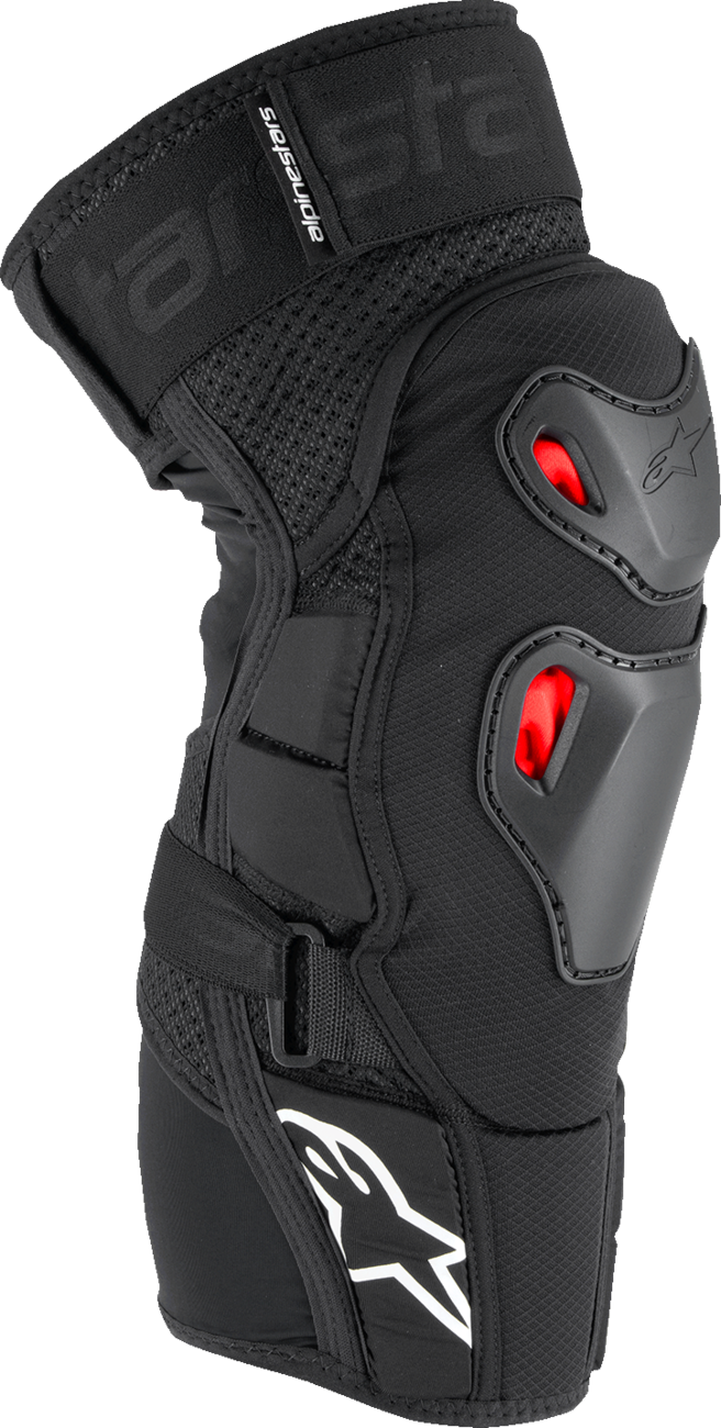 PROTECTORES DE RODILLA ALPINESTARS BIONIC PRO PLASMA NEGRO/ROJO/BLANCO
