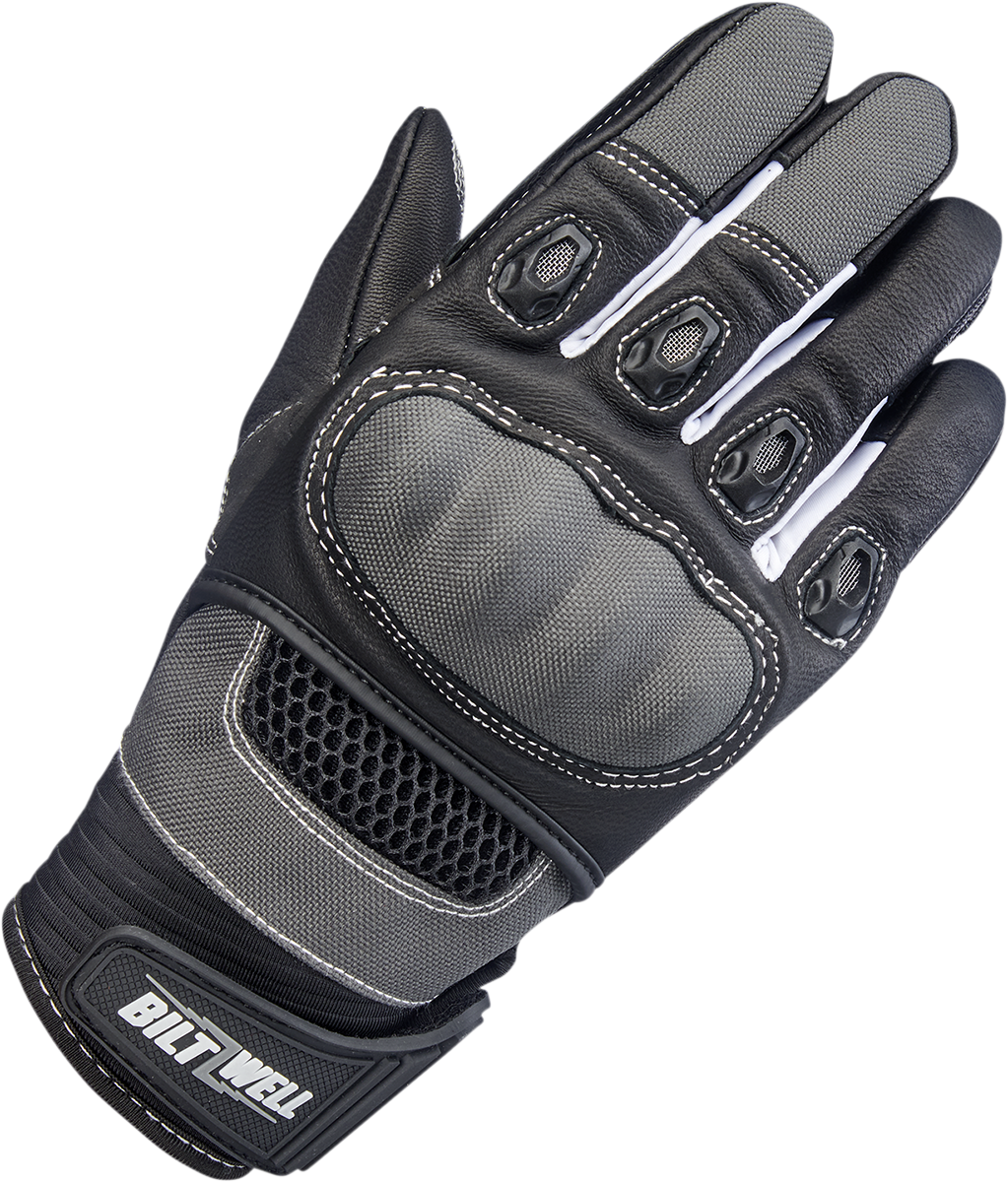 GUANTES BILTWELL BRIDGEPORT GRIS/NEGRO