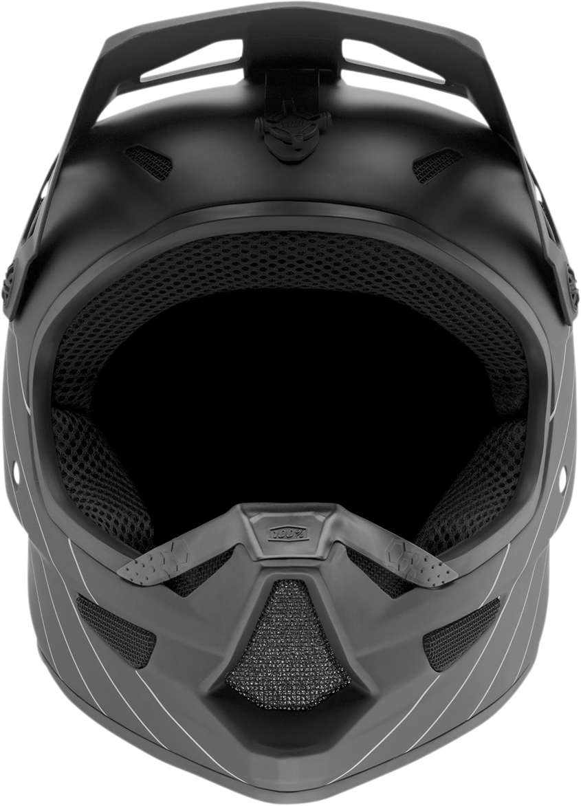 CASCO BICICLETA 100% STATUS YOUTH ESSENTIAL NEGRO