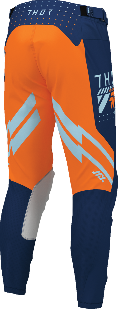 PANTALONES THOR LAUNCHMODE FUTURA AZUL MARINO/NARANJA
