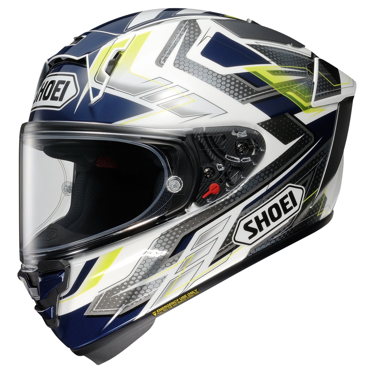 CASCO INTEGRAL SHOEI X-15 ESCALATE AZUL