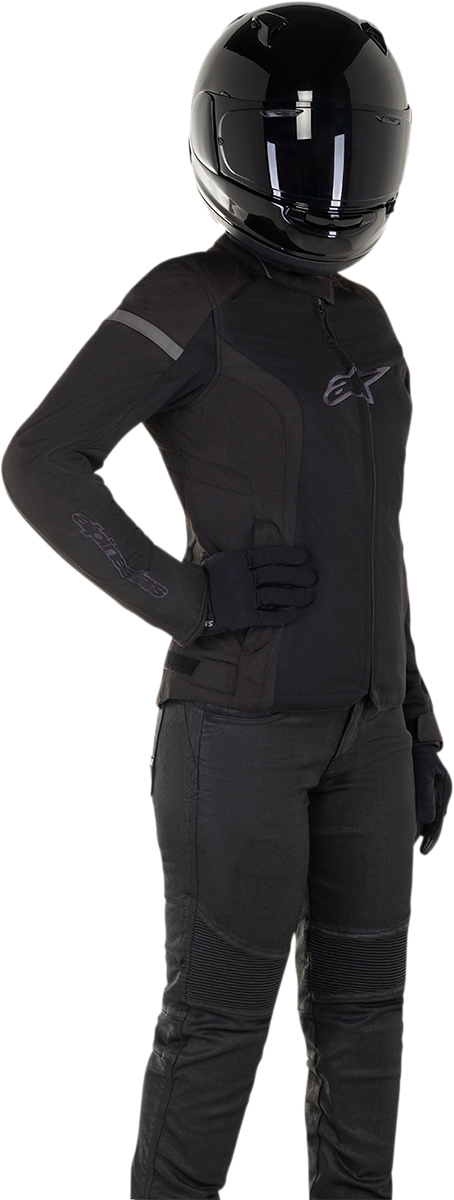 CHAQUETA ALPINESTARS STELLA T-KIRA V2 NEGRO/GRIS PARA DAMA