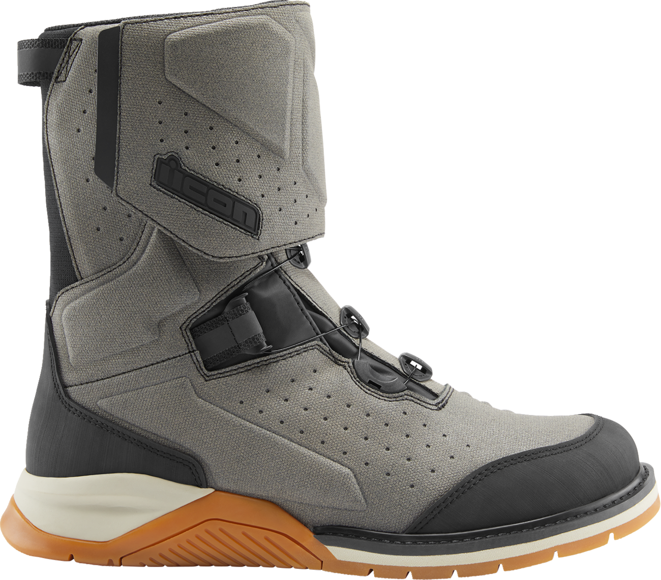 BOTAS IMPERMEABLES ICON ALCAN GRIS