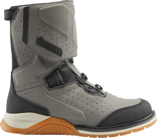 BOTAS IMPERMEABLES ICON ALCAN GRIS