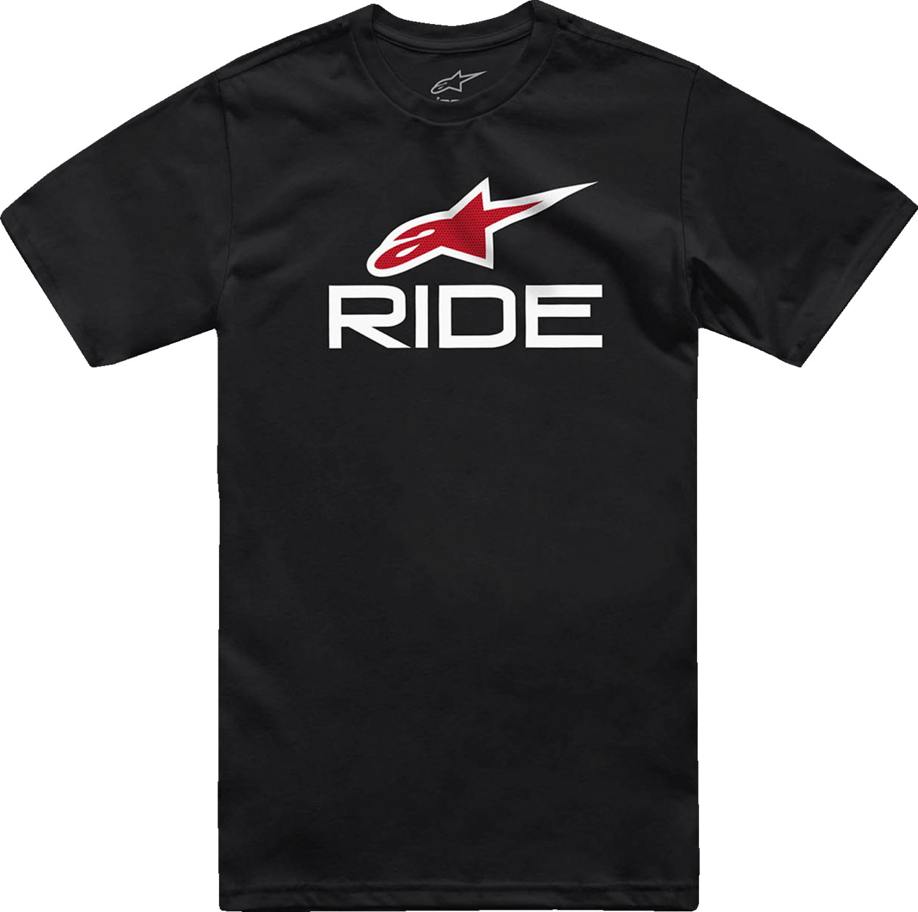 CAMISETA ALPINESTARS RIDE 4.0 NEGRO/BLANCO/ROJO