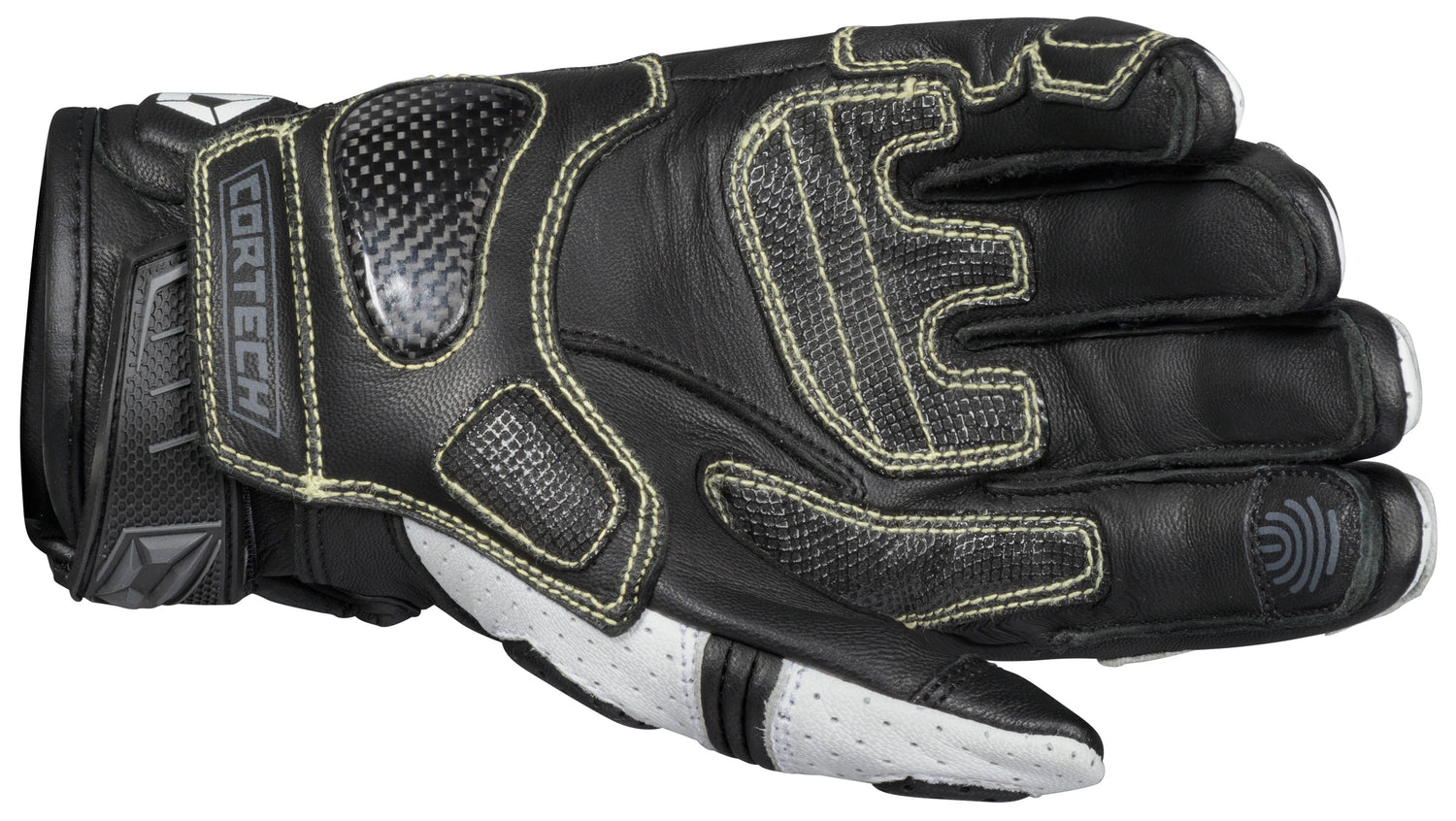 GUANTES CORTECH REVO SPORT ST NEGRO/BLANCO PARA DAMA