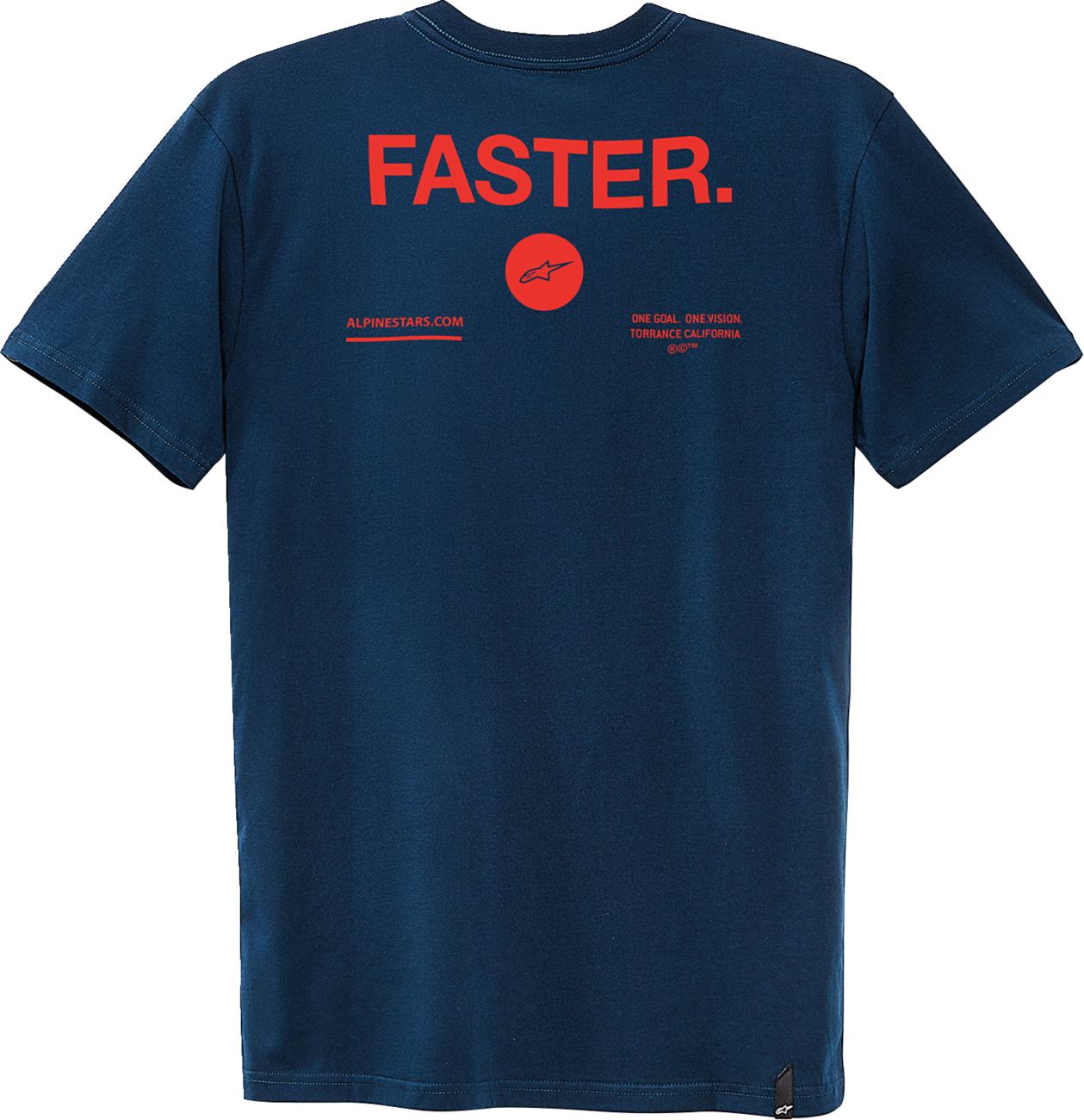 CAMISETA ALPINESTARS FASTER AZUL MARINO