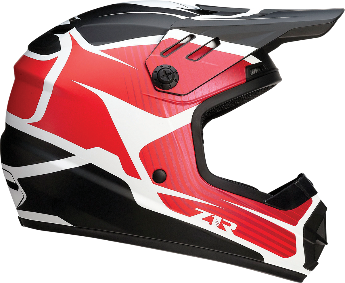 CASCO INFANTIL Z1R RISE FLAME ROJO