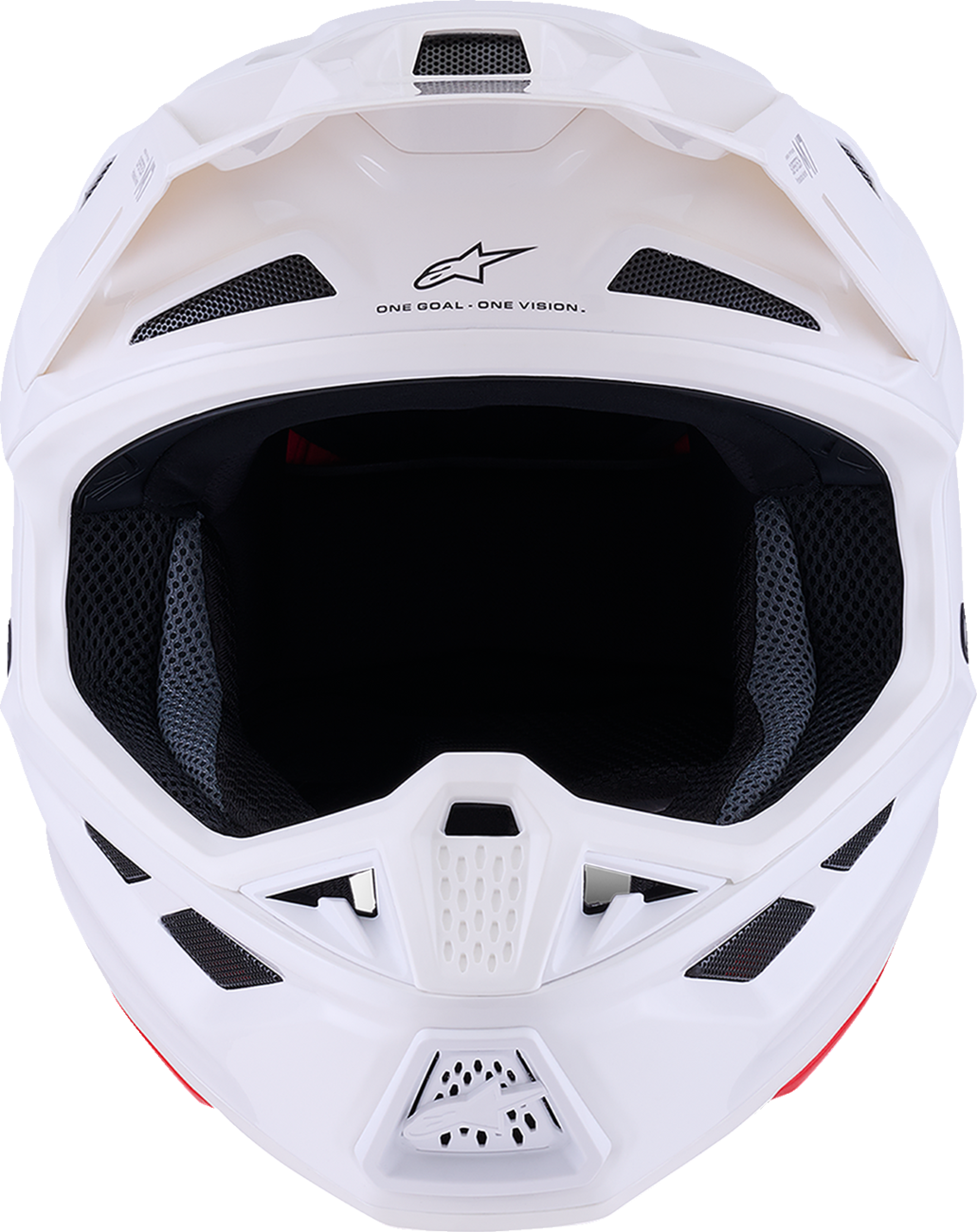 CASCO INTEGRAL ALPINESTARS SM7 SOLID BLANCO BRILLANTE