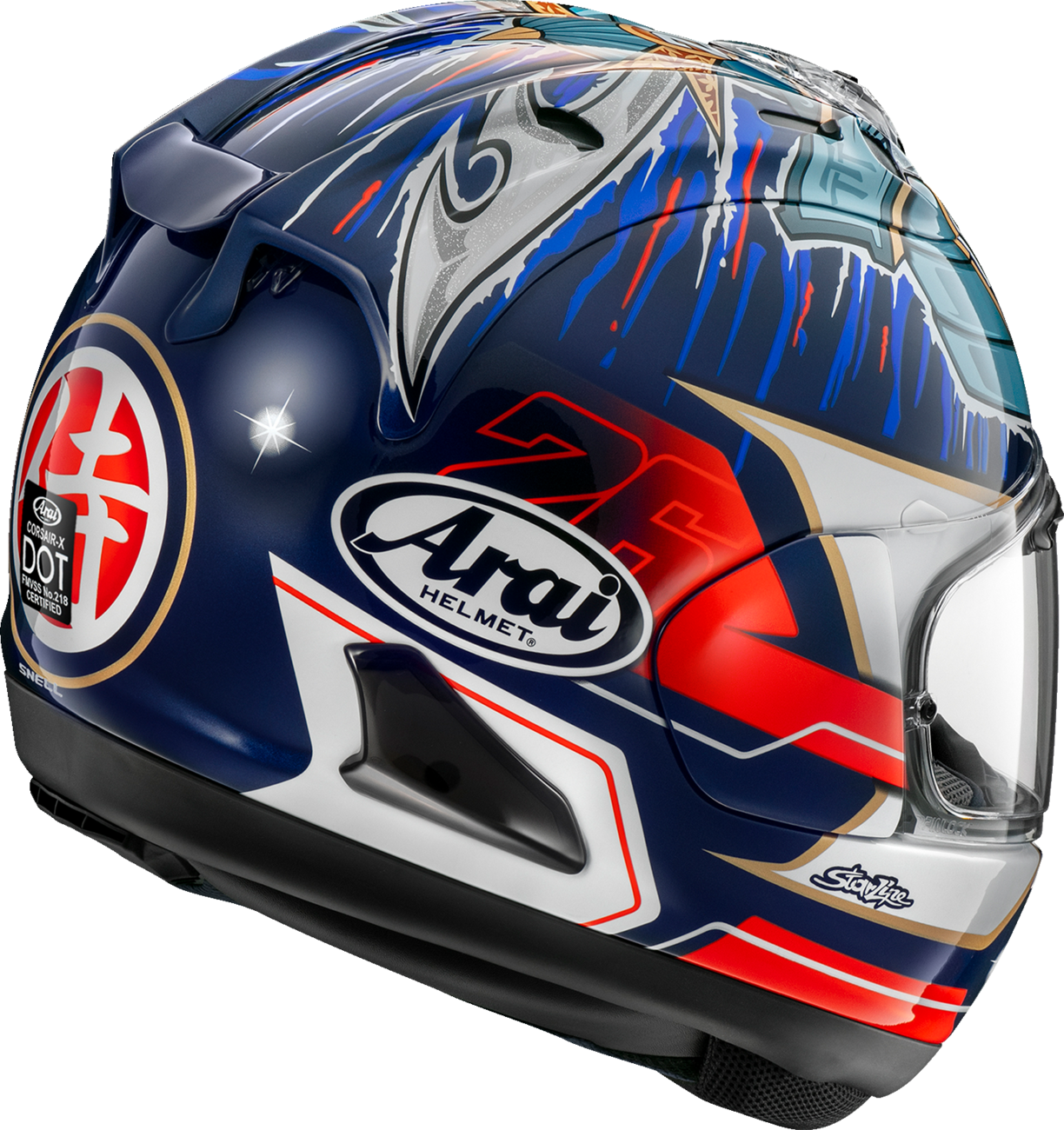 CASCO INTEGRAL ARAI HELMETS CORSAIR X DANI SAMURAI 3