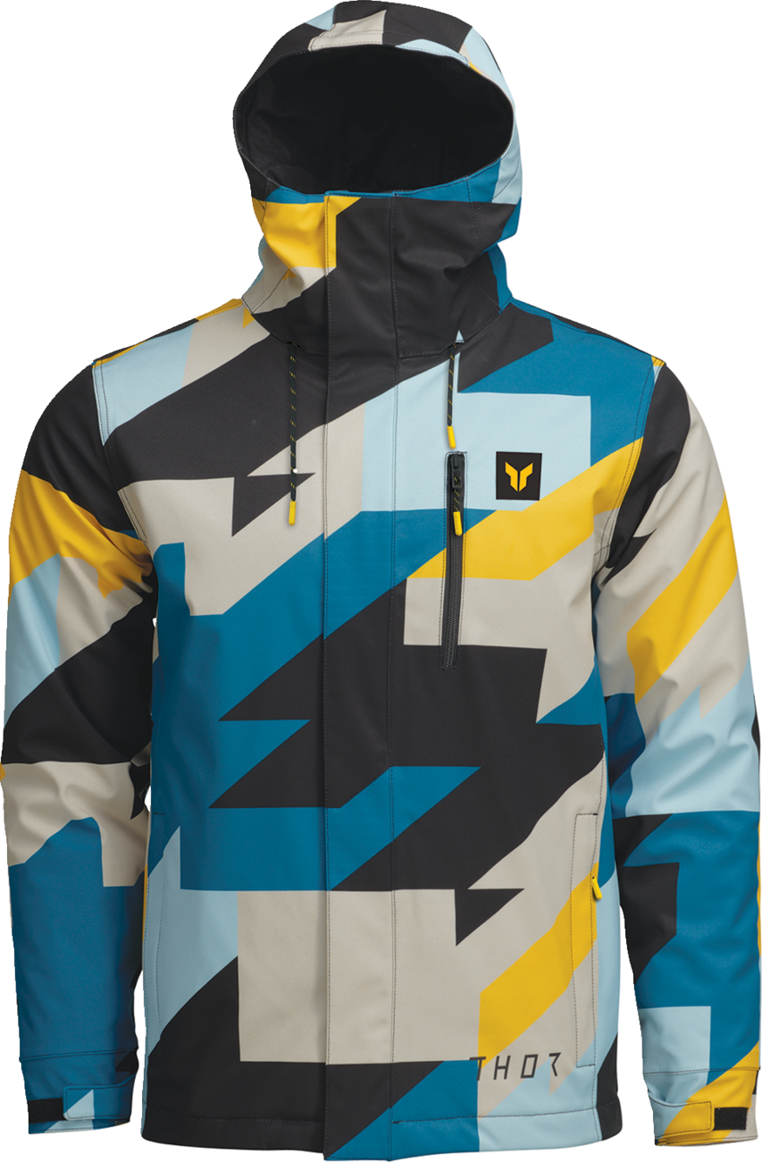 CHAQUETA THOR BRAVE TOUR AZUL/AMARILLO