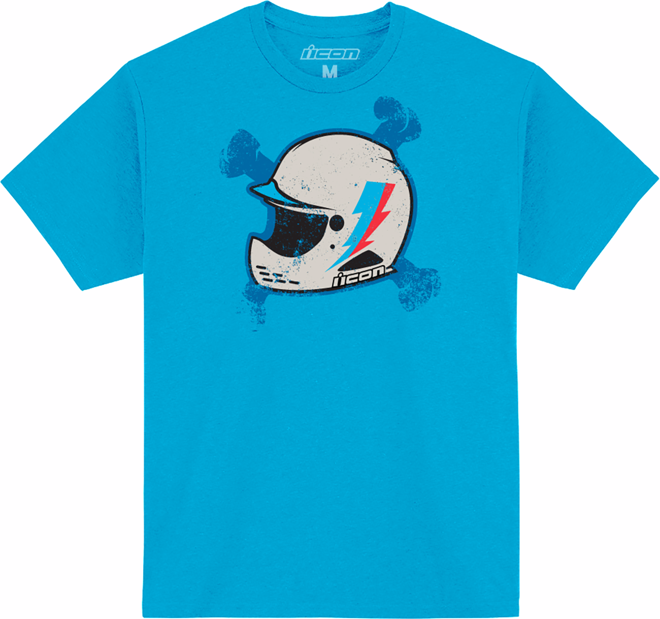 CAMISETA ICON DOMAIN BONES TURQUESA