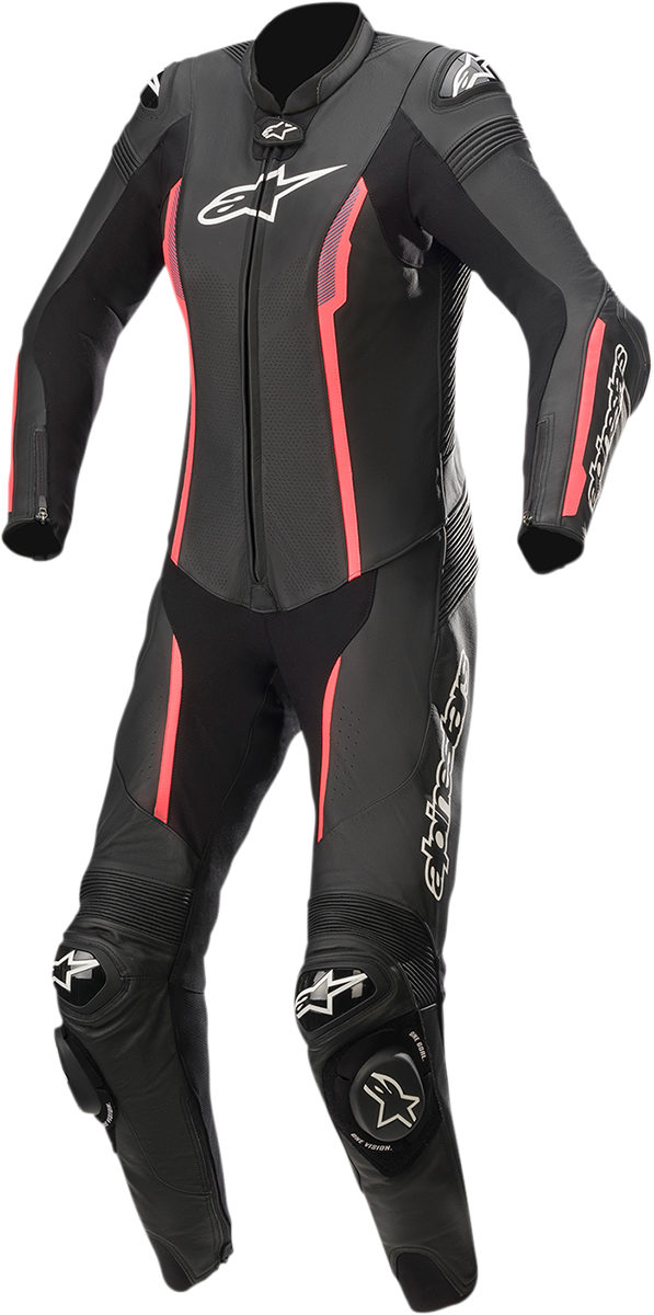 MONOTRAJE ALPINESTARS STELLA MISSILE V2 UNA PIEZA CUERO NEGRO/BLANCO PARA DAMA
