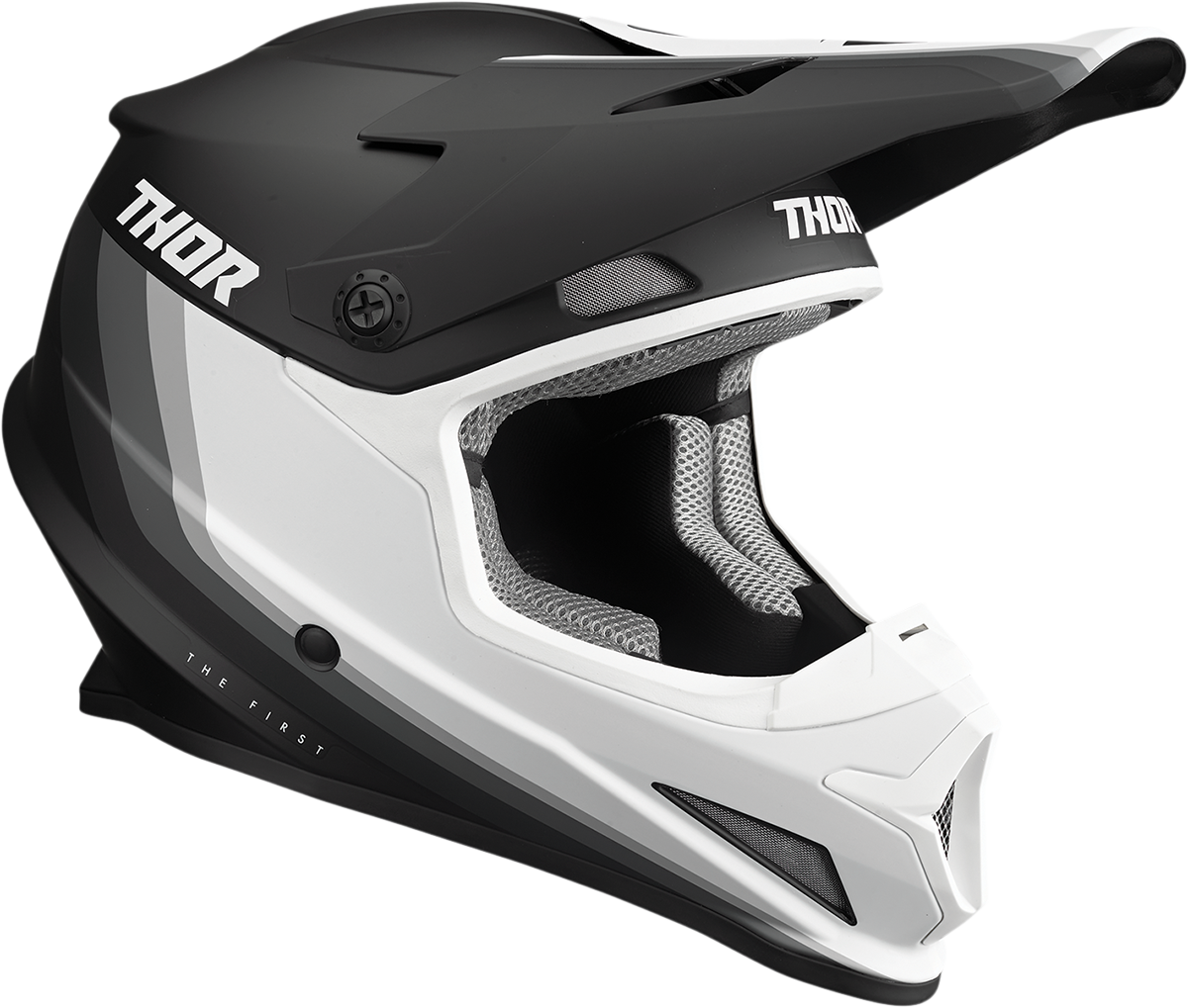 CASCO SECTOR RUNNER MIPS THOR NEGRO/BLANCO