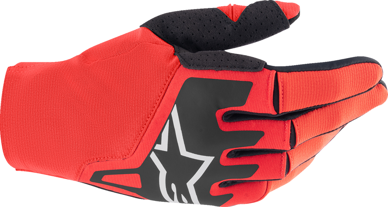 GUANTES ALPINESTARS TECHSTAR ROJO/NEGRO