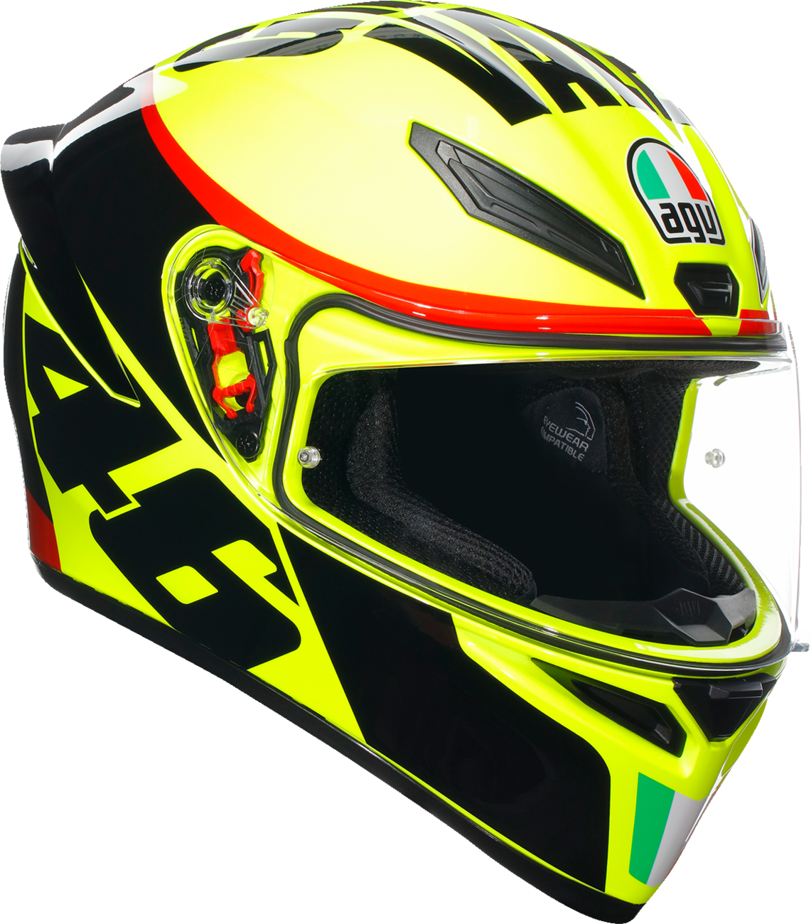 CASCO AGV K1S GRAZIE VALE AMARILLO