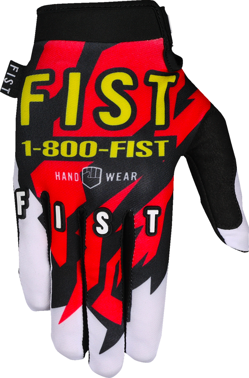 GUANTES FIST HANDWEAR STRAPPED 90'S ROJOS