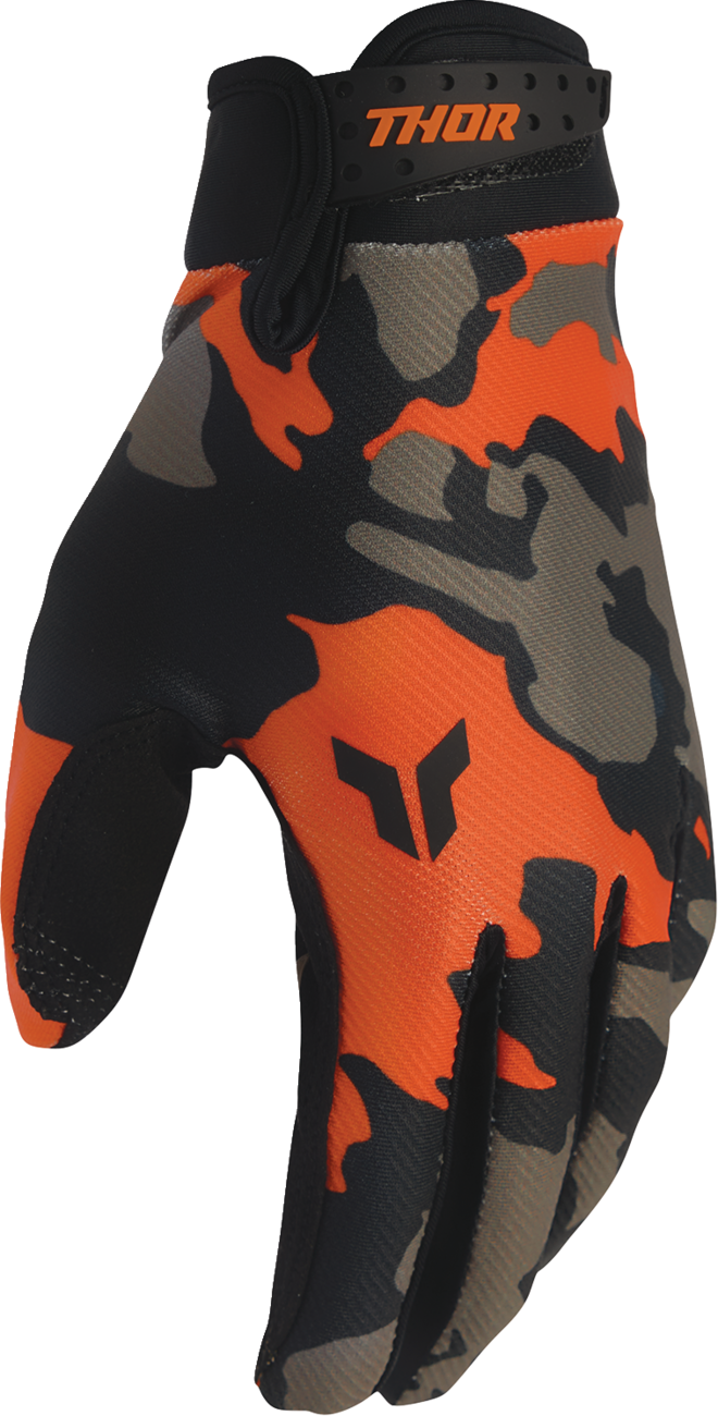 GUANTES THOR LAUNCHMODE HUNTER NARANJA/NEGRO