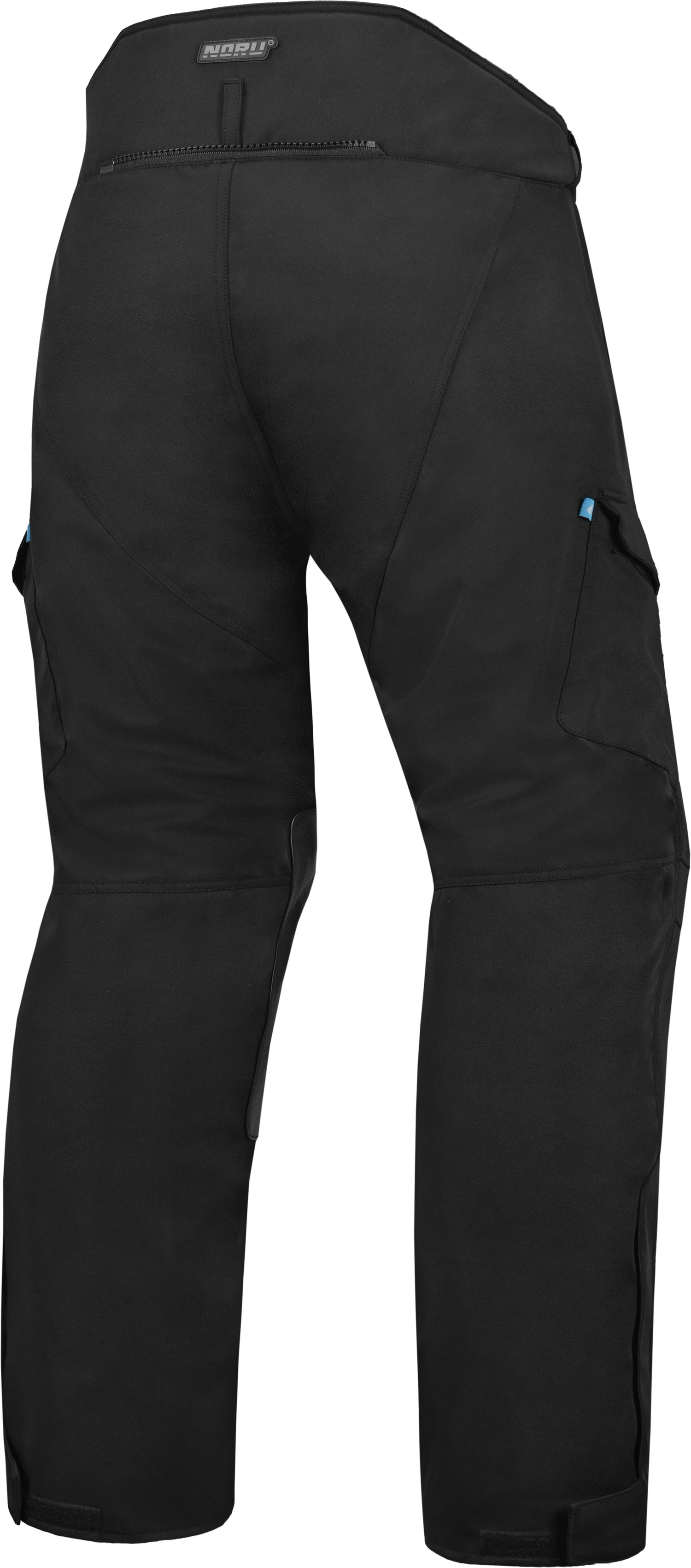 PANTALONES MOTOCICLISTA NORU HAKKEN AVENTURA NEGRO