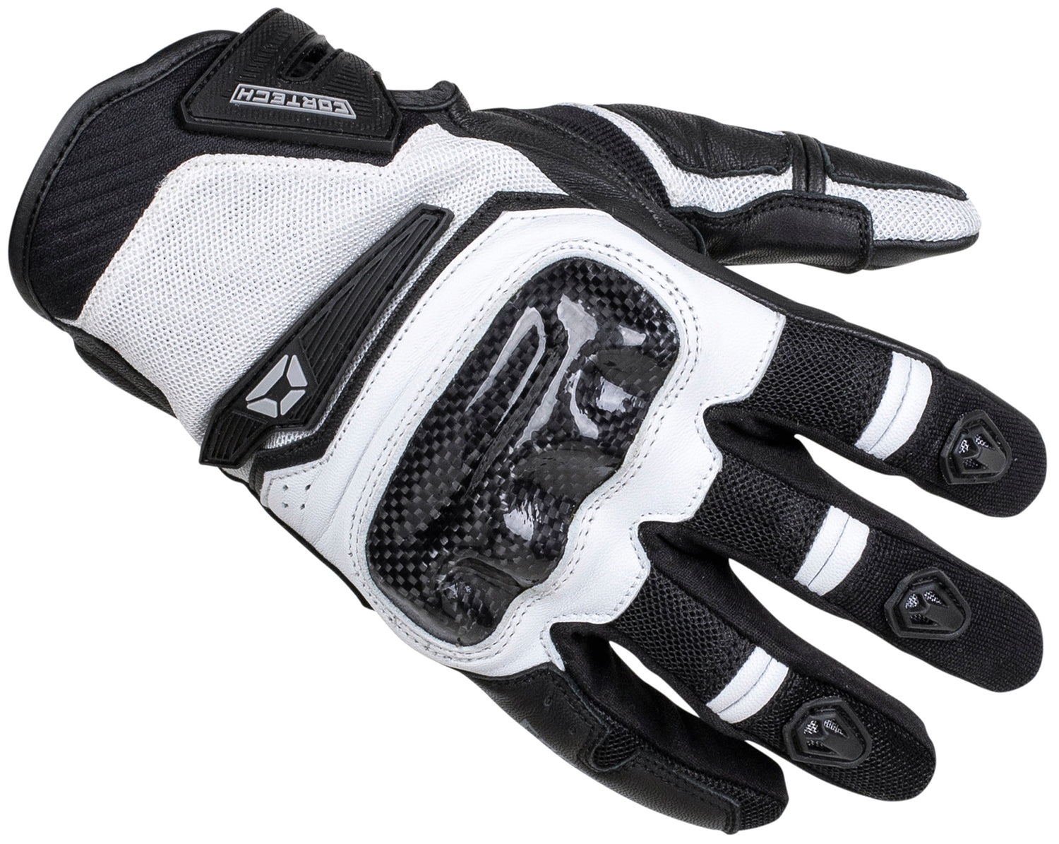GUANTES CORTECH SONIC-FLO NEGRO/BLANCO
