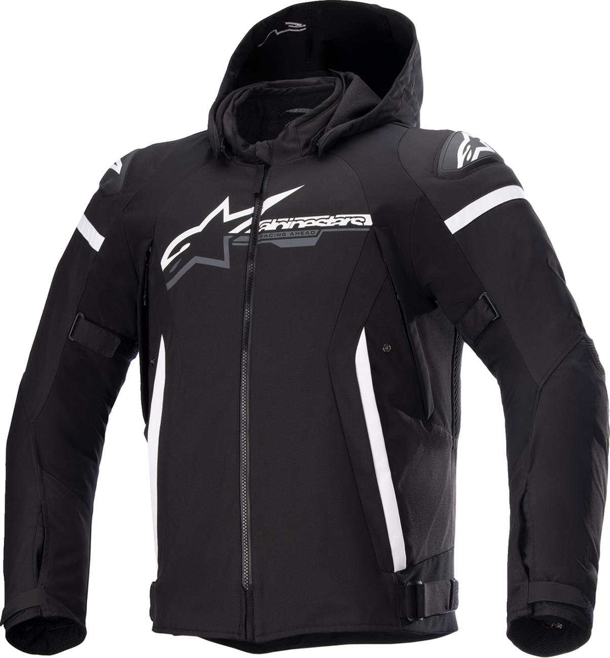 CHAQUETA ALPINESTARS ZACA IMPERMEABLE BLANCO/NEGRO
