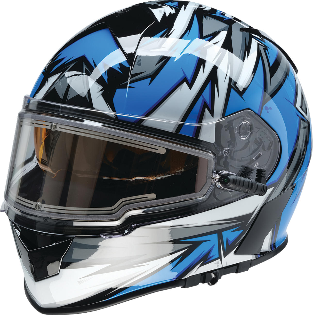 CASCO INTEGRAL Z1R WARRANT NEURON BLANCO/NEGRO