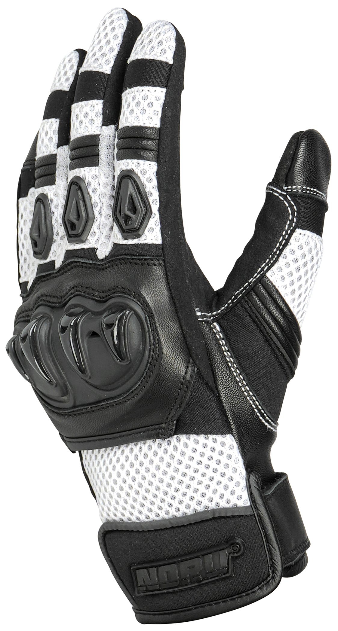 GUANTES NORU KIRYU BLANCO/NEGRO PARA DAMA
