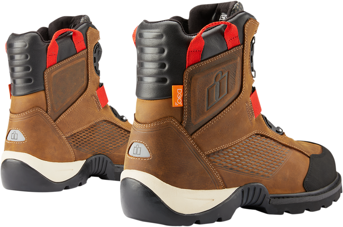BOTAS ICON STORMHAWK MARRÓN