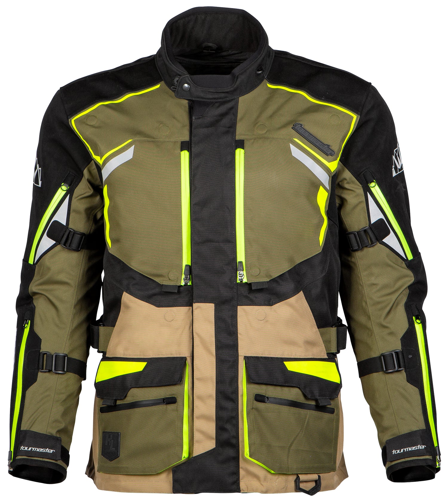 CHAQUETA TOURMASTER HIGHLANDER IMPERMEABLE OLIVA