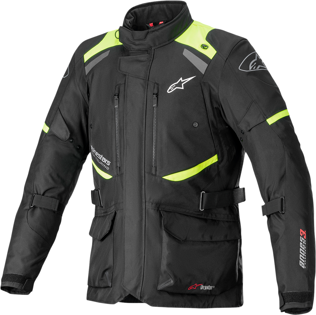 CHAQUETA ALPINESTARS ANDES V3 NEGRO/AMARILLO