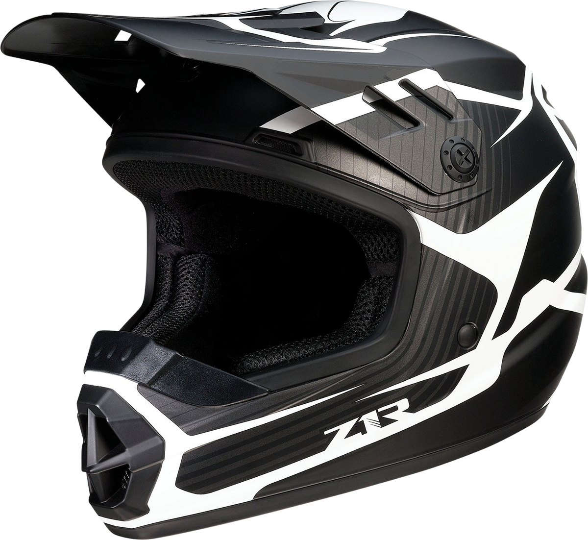 CASCO INFANTIL Z1R RISE FLAME NEGRO