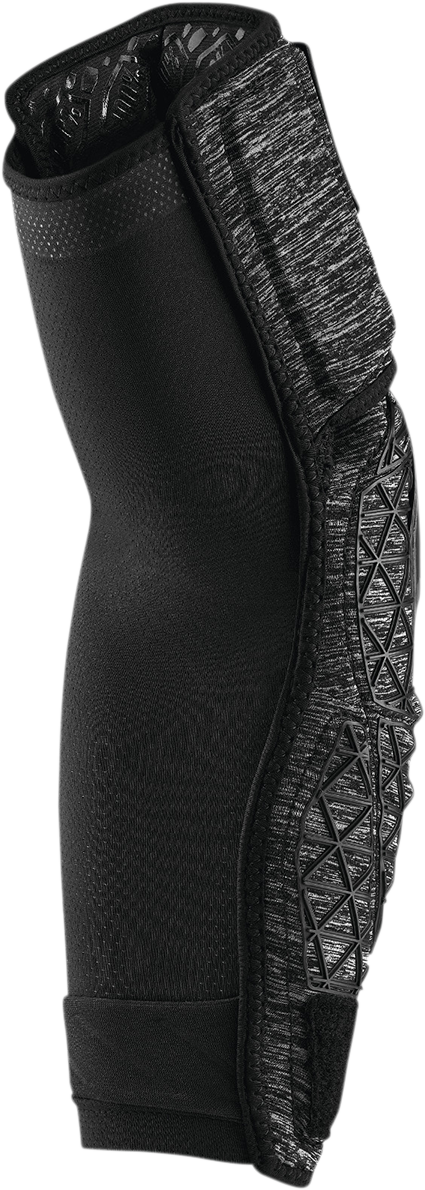 PROTECTORES DE CODO 100% SURPASS GRIS/NEGRO