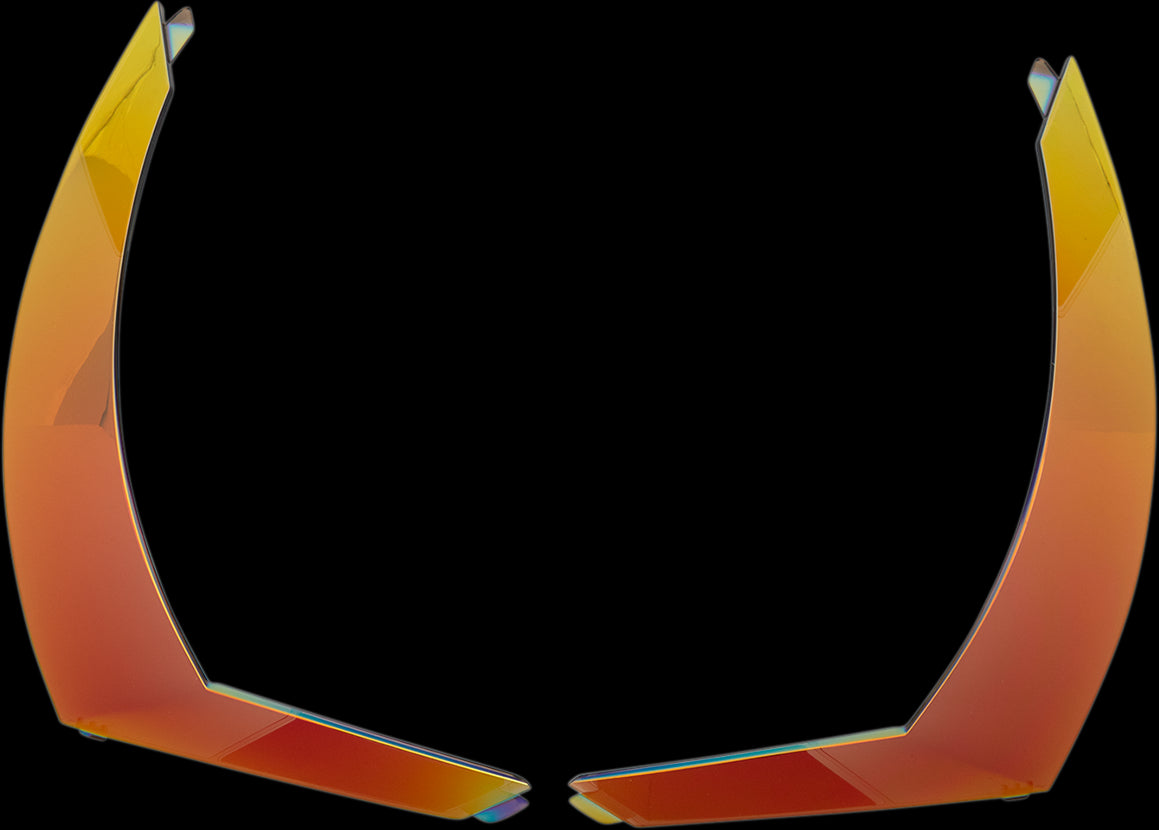 REAR SPOILER ICON AIRFROM RST ROJO