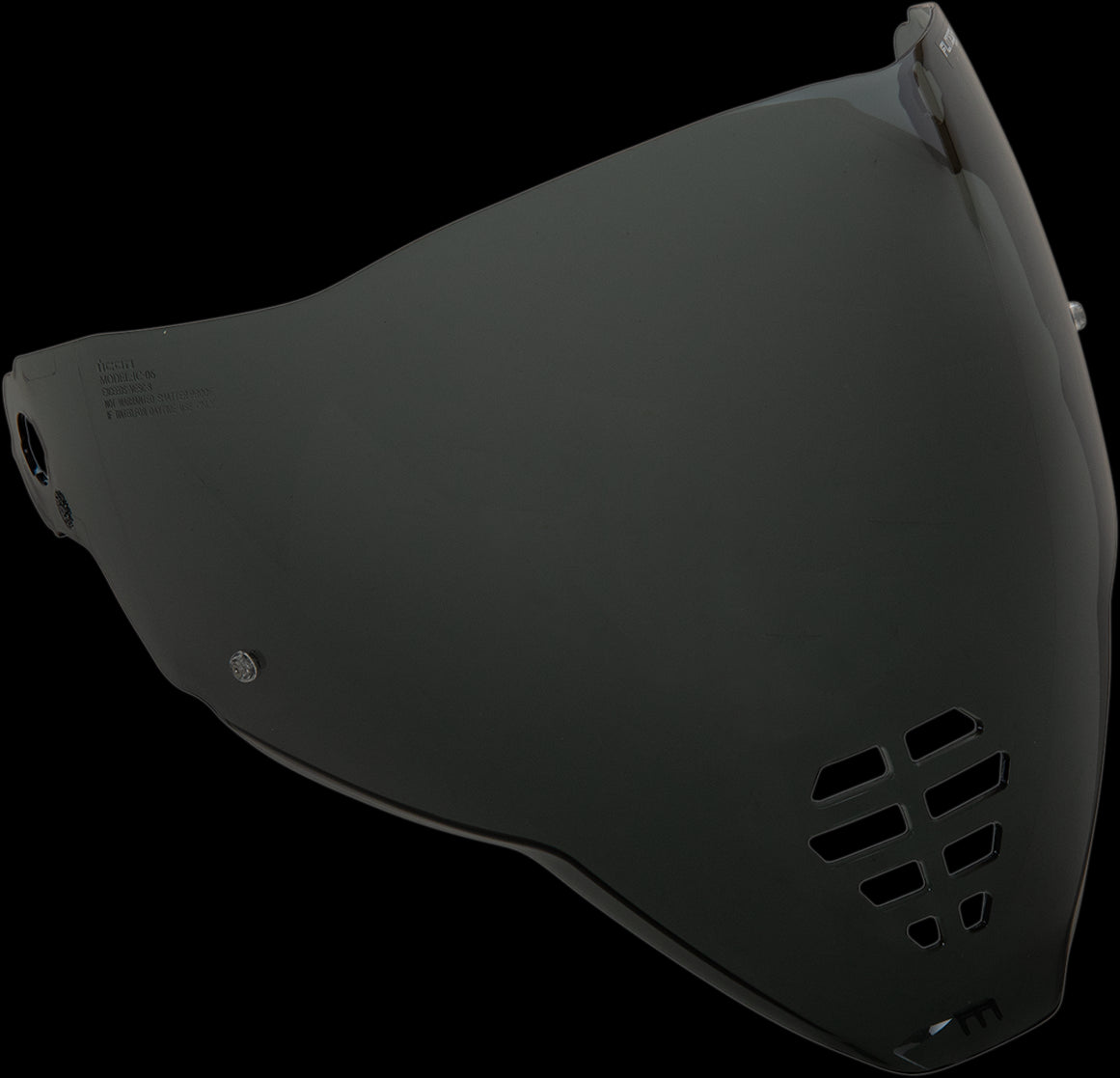 VISOR ICON PINLOCK AIRFLITE NEGRO AHUMADO