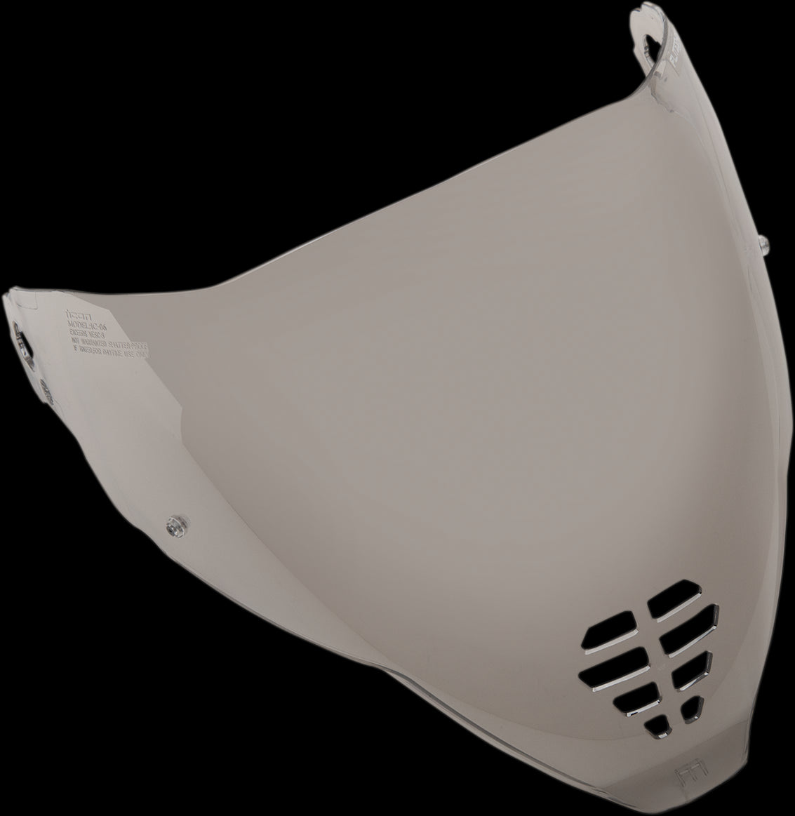 VISOR ICON PINLOCK AIRFLITE RST PLATA