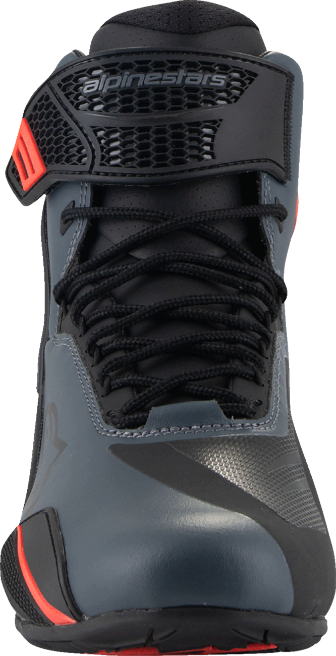 BOTINES ALPINESTARS FASTER-4 NEGRO GRIS ROJO