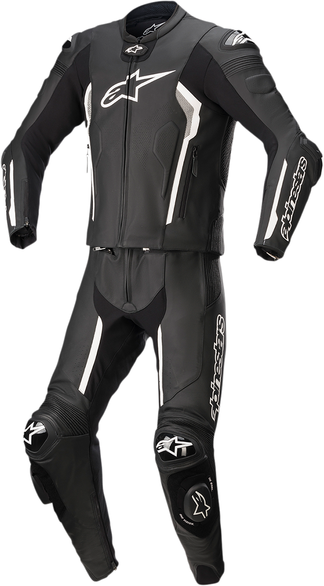 MONOTRAJE ALPINESTARS MISSILE V2 DOS PIEZAS BLANCO/NEGRO